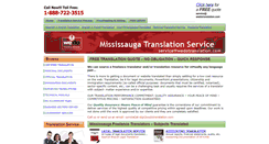 Desktop Screenshot of mississaugatranslation.com