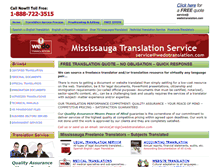 Tablet Screenshot of mississaugatranslation.com